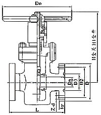 Z43Y油田闸阀