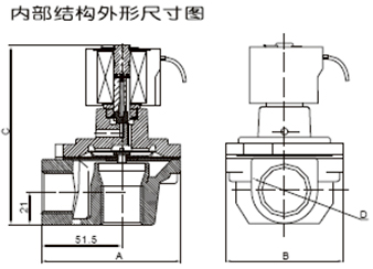 MDFZ直角式脉冲电磁阀